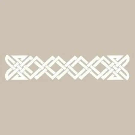 U40 13x57 Border Stencil