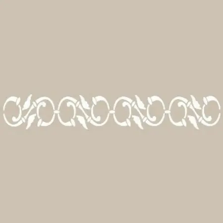 U43 13x57 Border Stencil