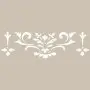 U45 13x57 Border Stencil