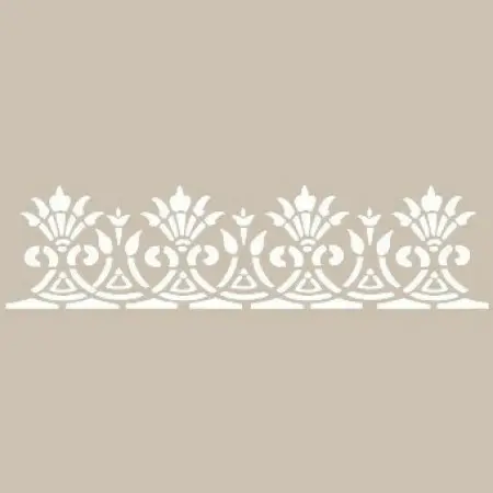 U46 13x57 Border Stencil