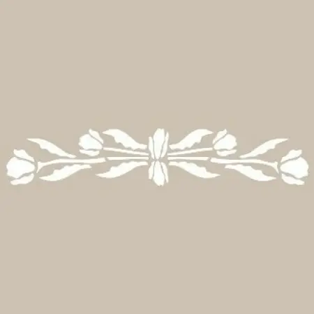 U47 13x57 Border Stencil
