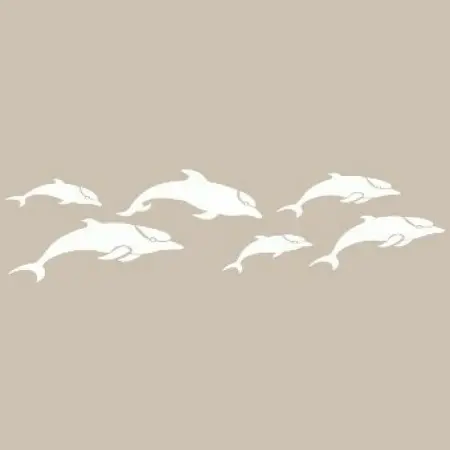 U48 13x57 Border Stencil