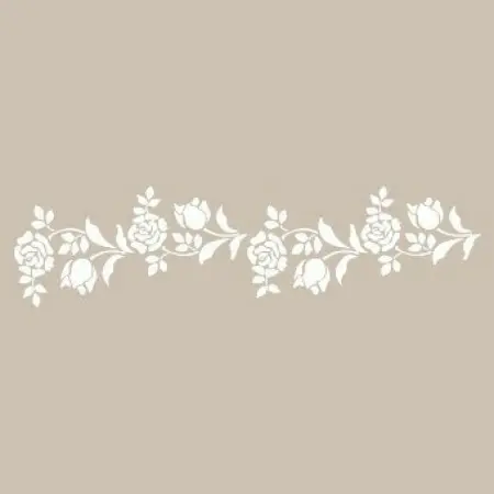 U54 13x57 Border Stencil