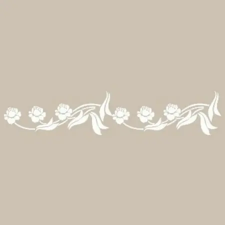 U55 13x57 Border Stencil