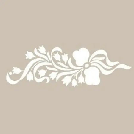 U62 13x57 Border Stencil