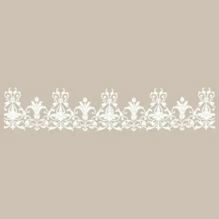 U66 13x57 Border Stencil