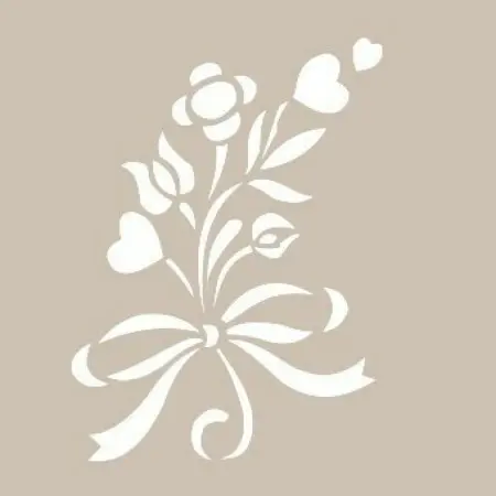 O45 10x15 O Serisi Stencil