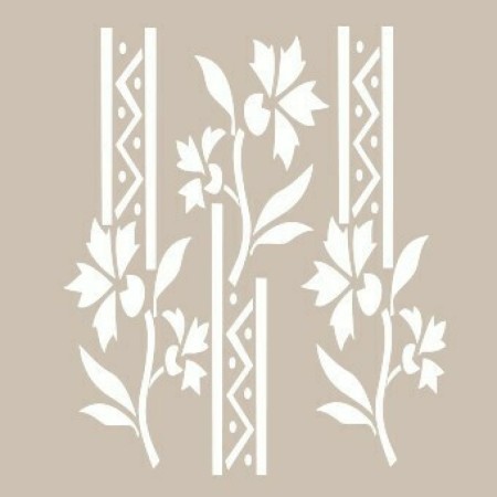 Yaprak Model BN06 25x35 BN Serisi Stencil