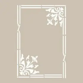 Çerçeve Model BN10 25x35 BN Serisi Stencil