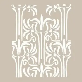 Dal Yaprak Model BN16 25x35 BN Serisi Stencil