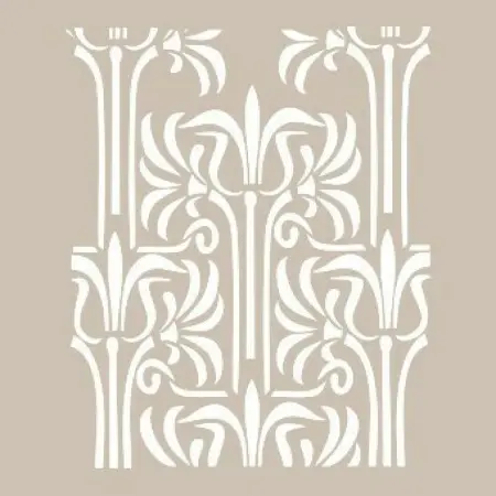 Branch Leaf Model BN16 25x35 BN Series Stencil