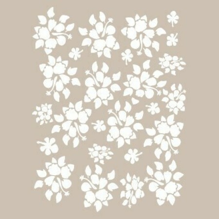 Flower Model BN28 25x35 BN Series Stencil
