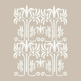 Dal Yaprak Model BN29 25x35 BN Serisi Stencil