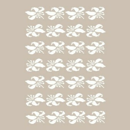 Flower Model BN33 25x35 BN Series Stencil