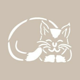 Kedi Model BN47 25x35 BN Serisi Stencil