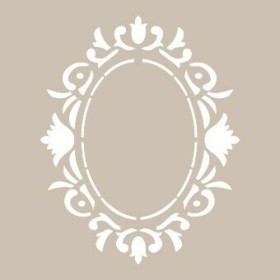 Oval Çerçeve Model BN50 25x35 BN Serisi Stencil