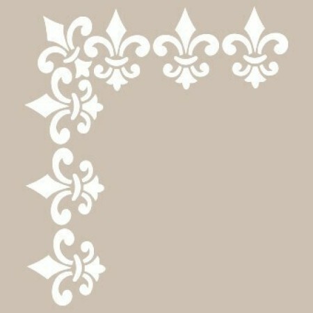 Köşe Bordür Model BN52 25x35 BN Serisi Stencil