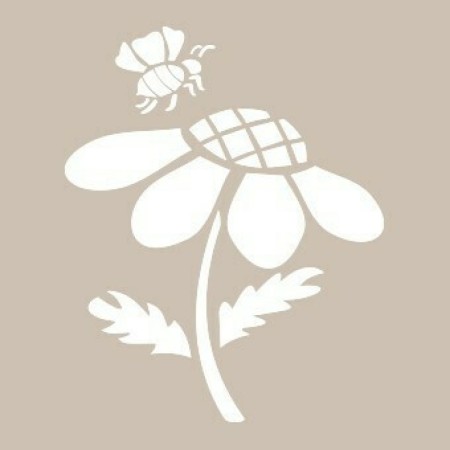 Flower Model BN56 25x35 BN Series Stencil