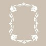 Rose frame BN70 25x35 BN Series Stencil
