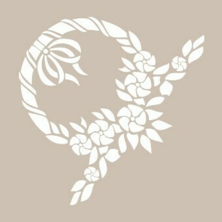 Flower Model BN73 25x35 BN Series Stencil