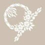 Flower Model BN73 25x35 BN Series Stencil