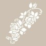Flower Model BN74 25x35 BN Series Stencil