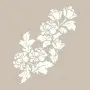 Flower Model BN77 25x35 BN Series Stencil