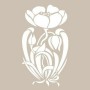 Flower Model BN81 25x35 BN Series Stencil