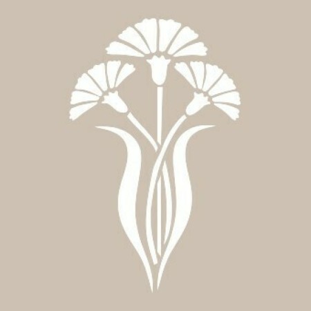 Flower Model BN82 25x35 BN Series Stencil