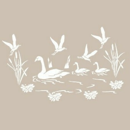 Swan Model BN89 25x35 BN Series Stencil