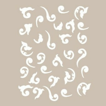 Yaprak Model BN94 25x35 BN Serisi Stencil