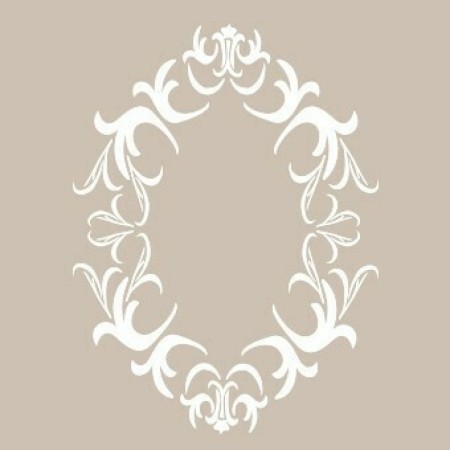 Oval Çerçeve Model BN103 25x35 BN Serisi Stencil