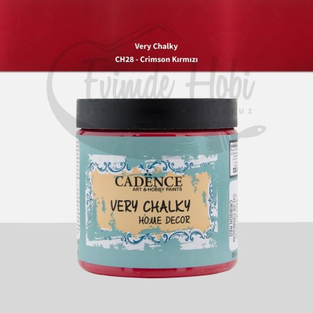 CH28 Crimson Kırmızı  500ML Very Chalky Home Decor