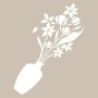 Flower Model BN107 25x35 BN Series Stencil