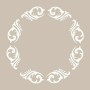 Circle frame Model BN123 25x35 BN Series Stencil