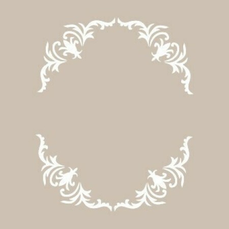 Oval Çerçeve Model BN127 25x35 BN Serisi Stencil