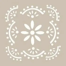 Fayans Model BN148 25x35 BN Serisi Stencil