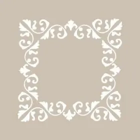 KA02 22x22 Fayans Desen Stencil