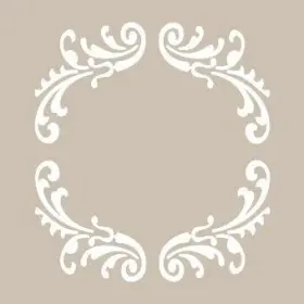 KA04 22x22 Fayans Desen Stencil