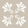 KA09 22x22 Tile Pattern Stencil