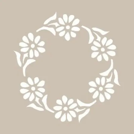 KA12 22x22 Tile Pattern Stencil