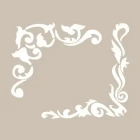 KA19 22x22 Fayans Desen Stencil