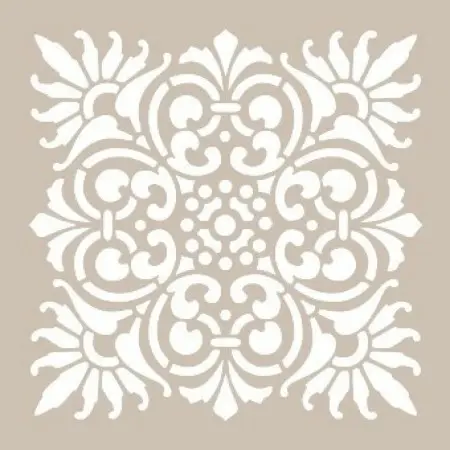 KA32 22x22 Tile Pattern Stencil