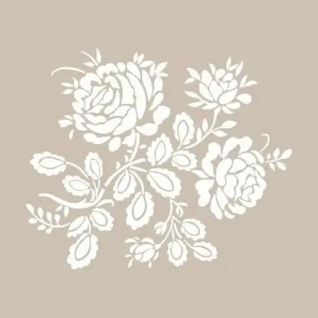 KA37 22x22 Tile Pattern Stencil