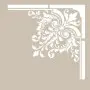 KA42 22x22 Corner Pattern Stencil