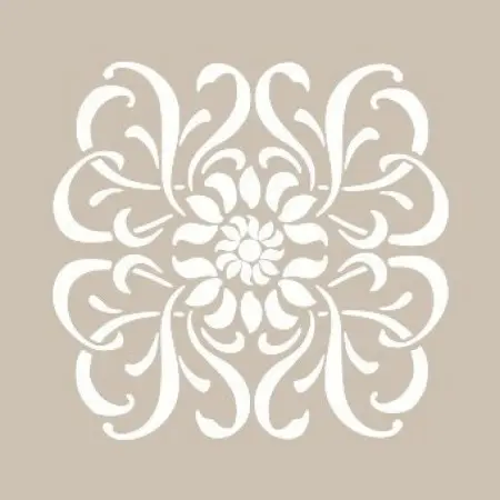 KA44 22x22 Tile Pattern Stencil