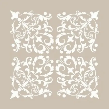 KA46 22x22 Tile Pattern Stencil
