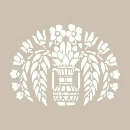 Özel06 25x35 Damask Desen Stencil