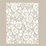 Special18 25x35 Flower Pattern Stencil