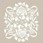 Special32 25x35 Flower Pattern Stencil